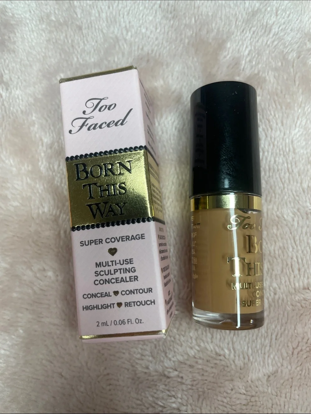 (2 pack) Too Faced Born This Way Super Coverage Sculpting Concealer - Warm Sand